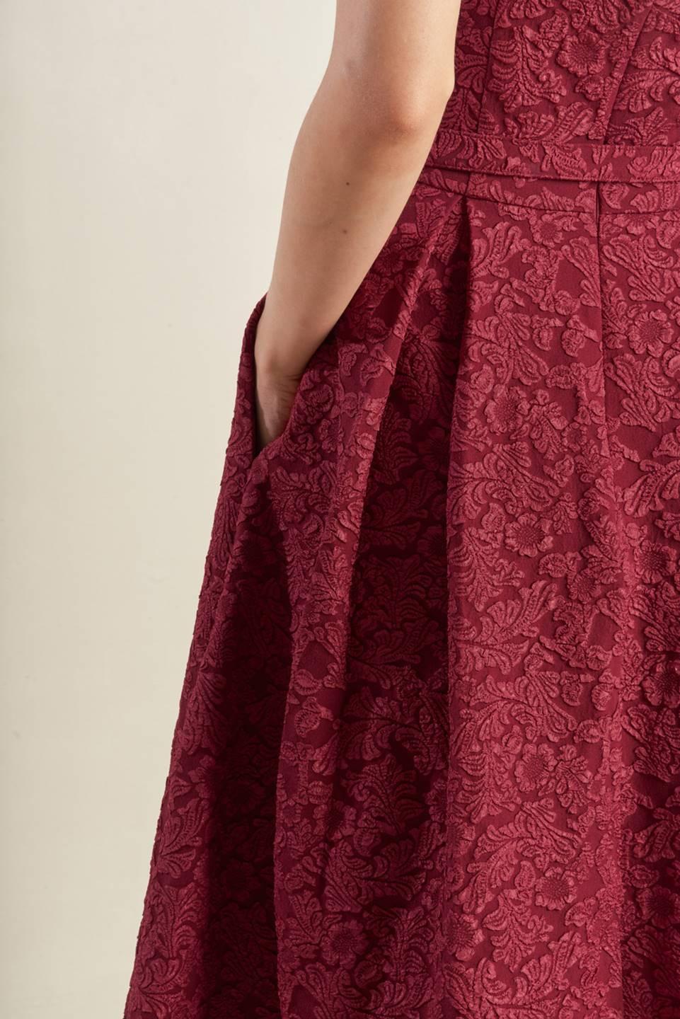 VESTIDO MIDI TEJIDO GLORIOUS SHINE