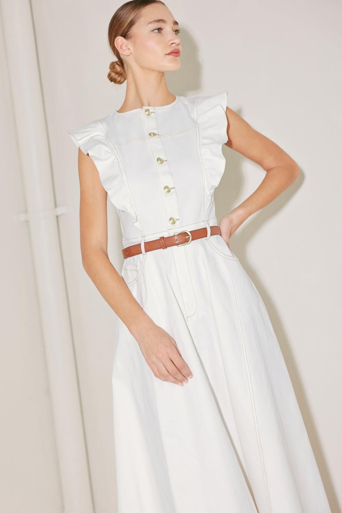 VESTIDO MIDI TEJIDO SOFT POWER