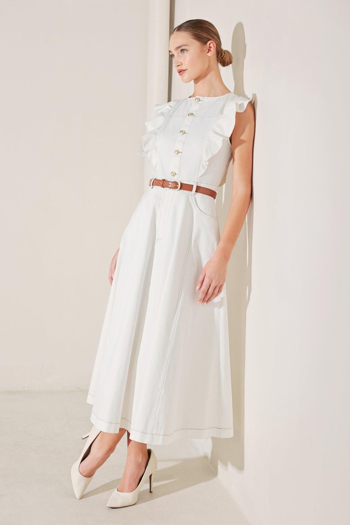 VESTIDO MIDI TEJIDO SOFT POWER