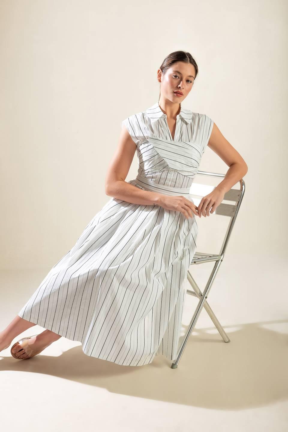 VESTIDO MIDI TEJIDO INCREÍBLEMENTE SENSACIONAL