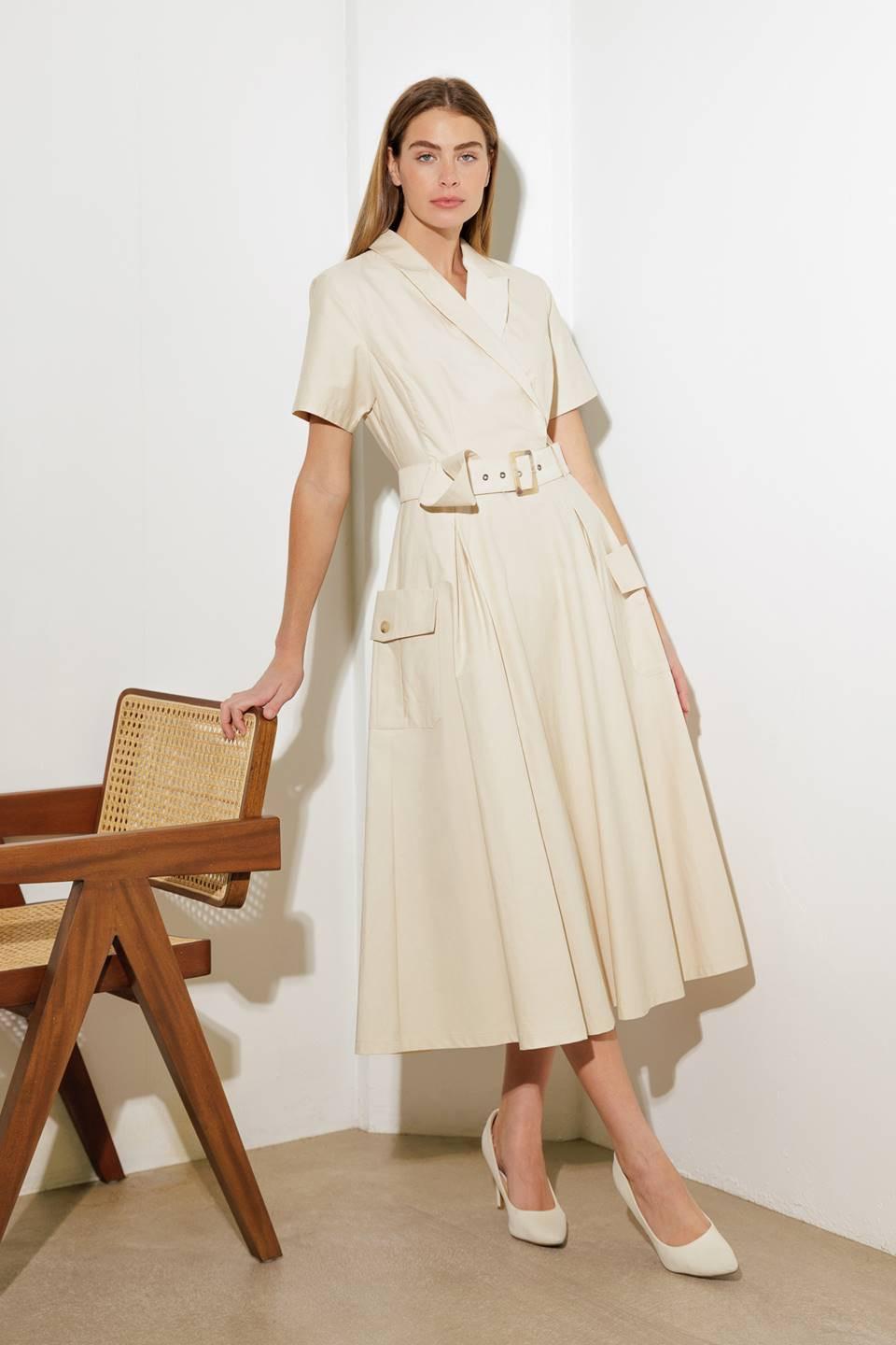 VESTIDO MIDI TEJIDO LOST IN THE STARS