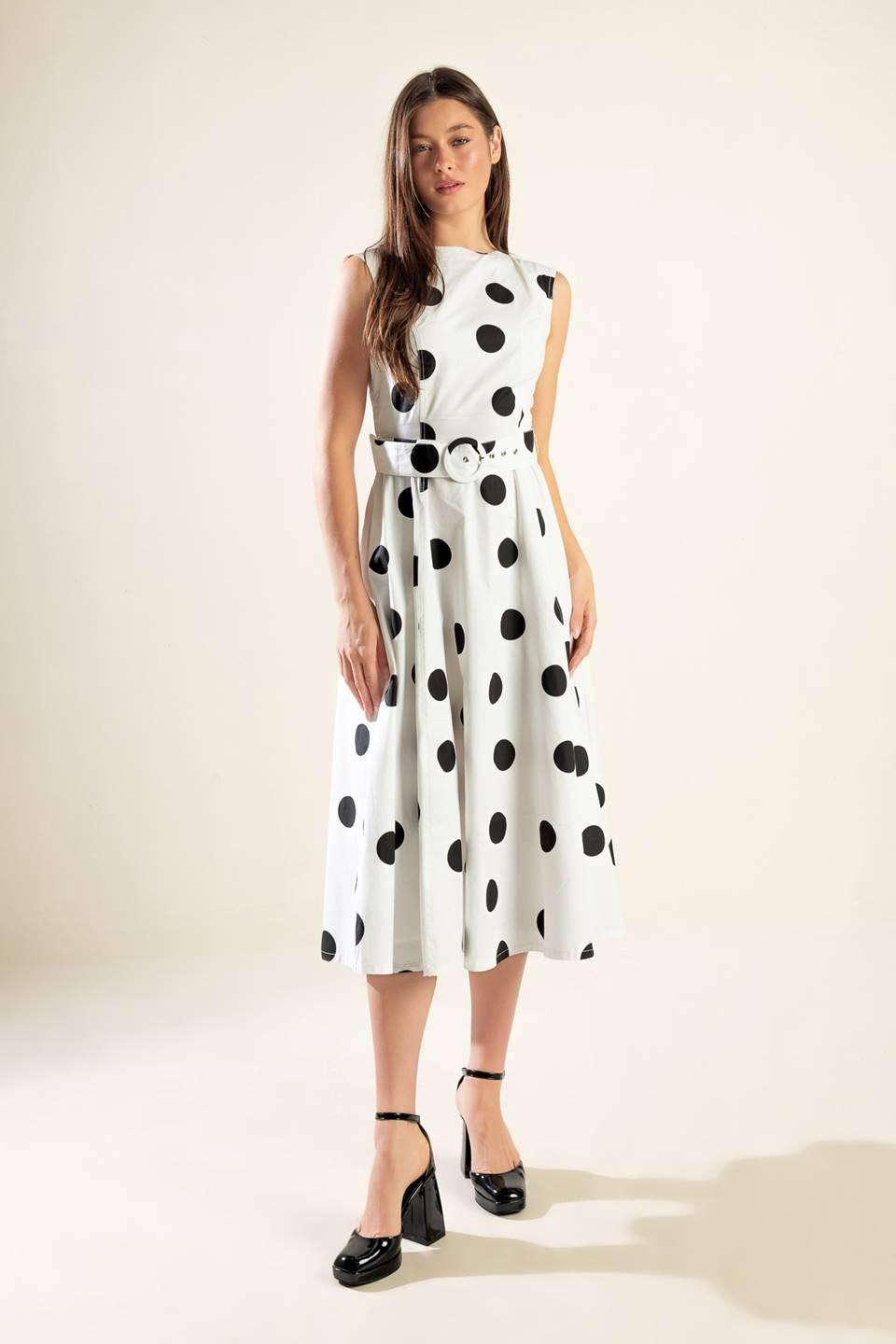 VESTIDO MIDI TEJIDO FIORDO ECOICO