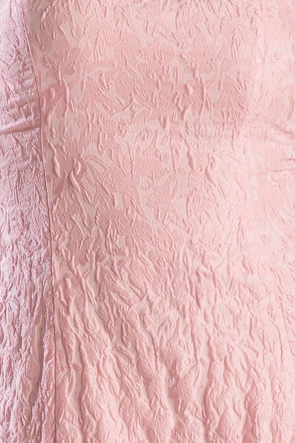 VESTIDO MIDI TEJIDO ROSA ROLL WITH IT