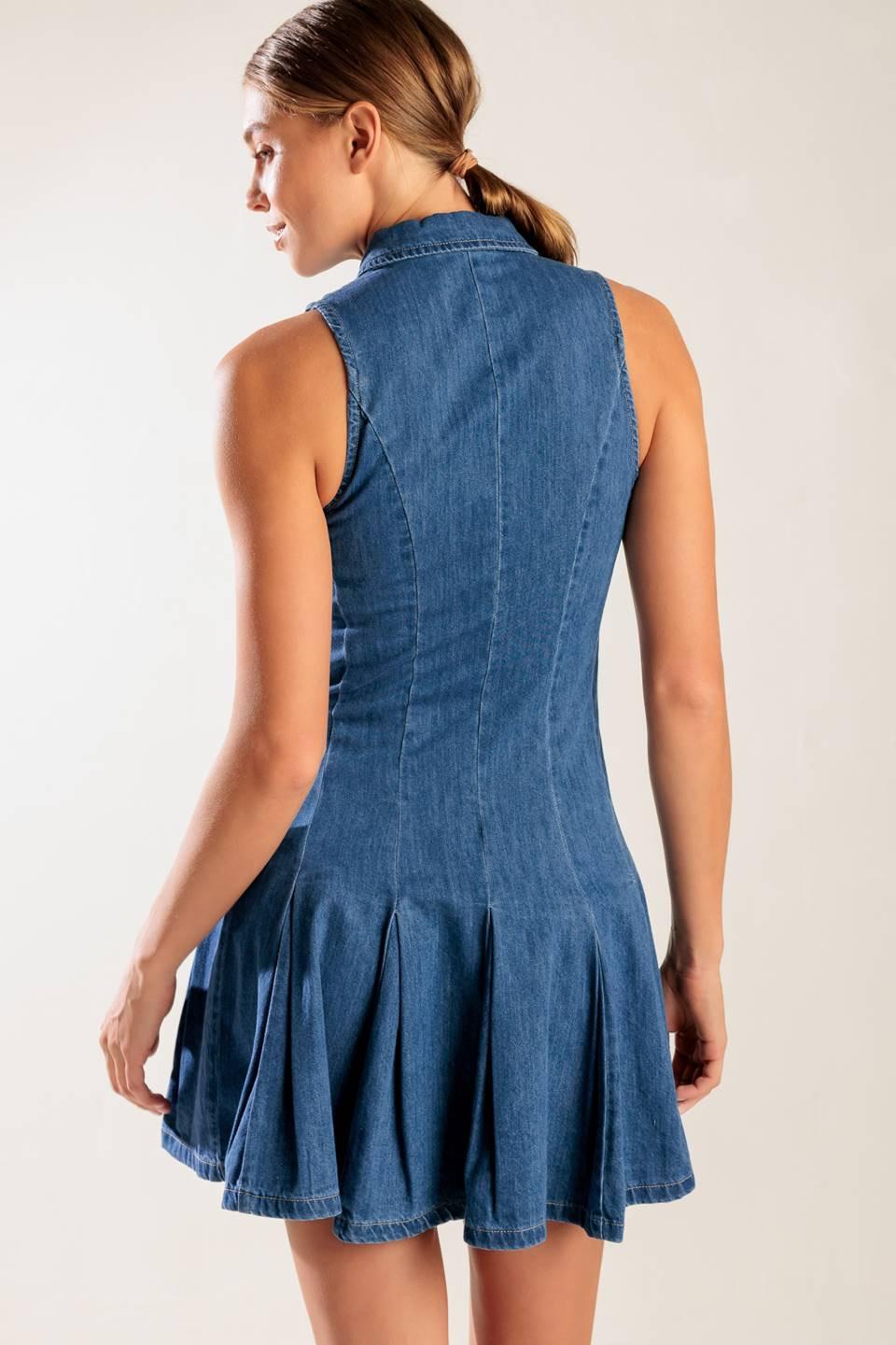 MINIVESTIDO VAQUERO DONDE QUIERO ESTAR
