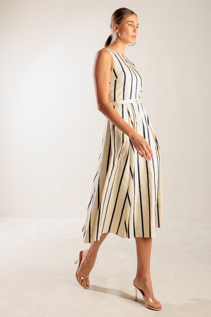 SAIL AWAY WOVEN MIDI DRESS