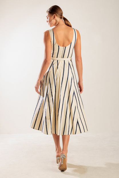 SAIL AWAY WOVEN MIDI DRESS