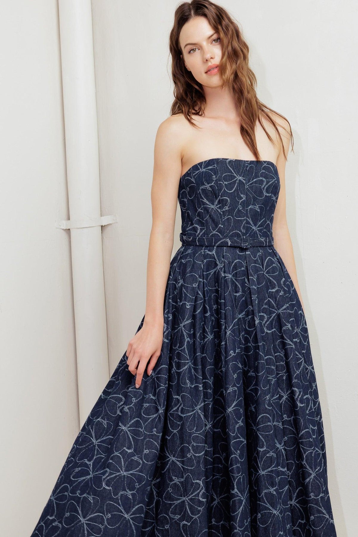 VESTIDO MIDI VAQUERO MOONDUST GARDEN