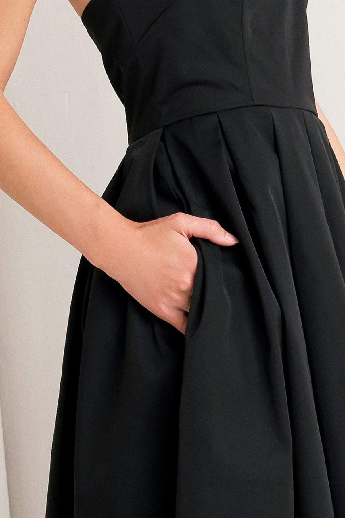 VESTIDO MIDI TEJIDO GALA NOIR