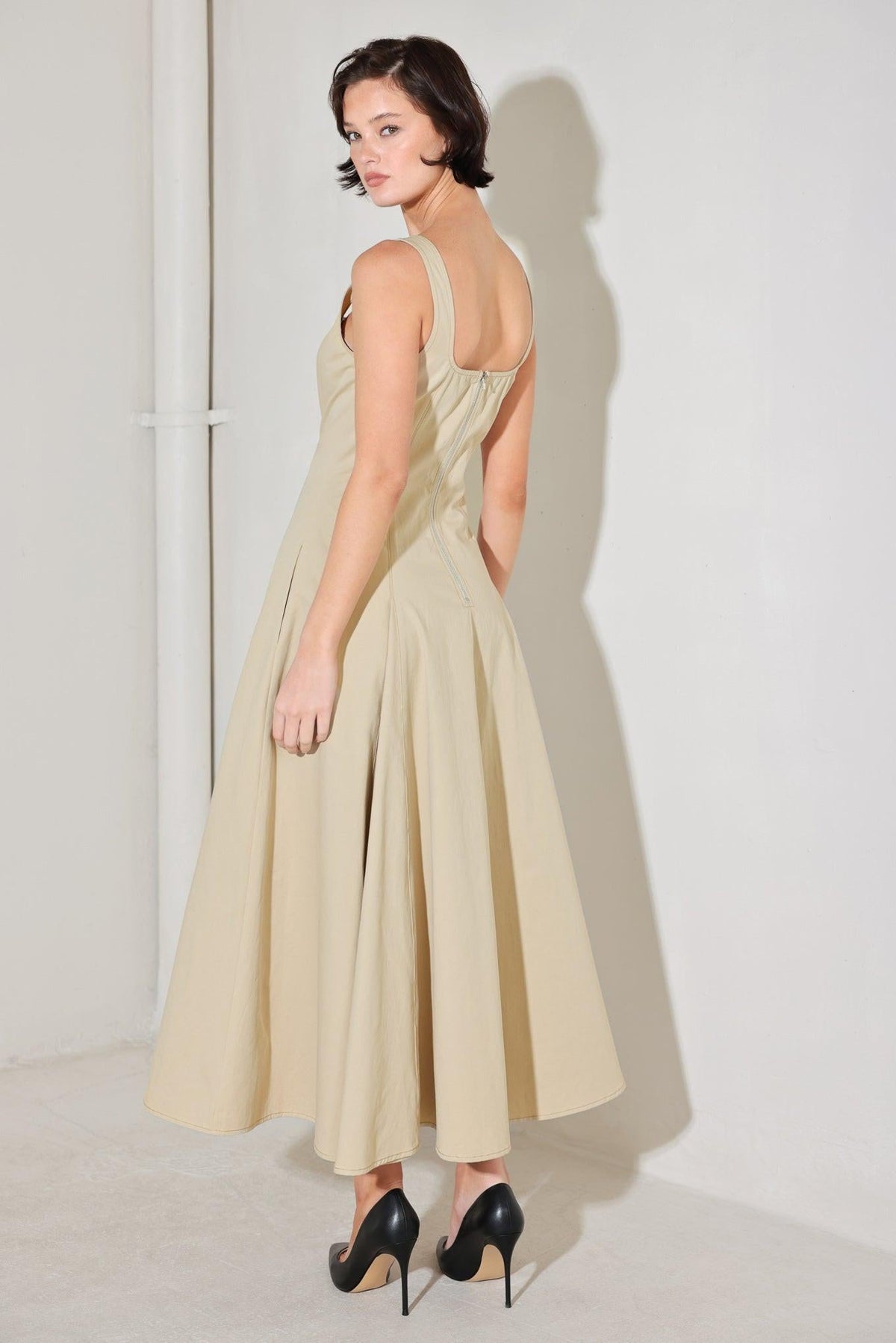 VESTIDO MIDI TEJIDO SANDSTONE SERENADE