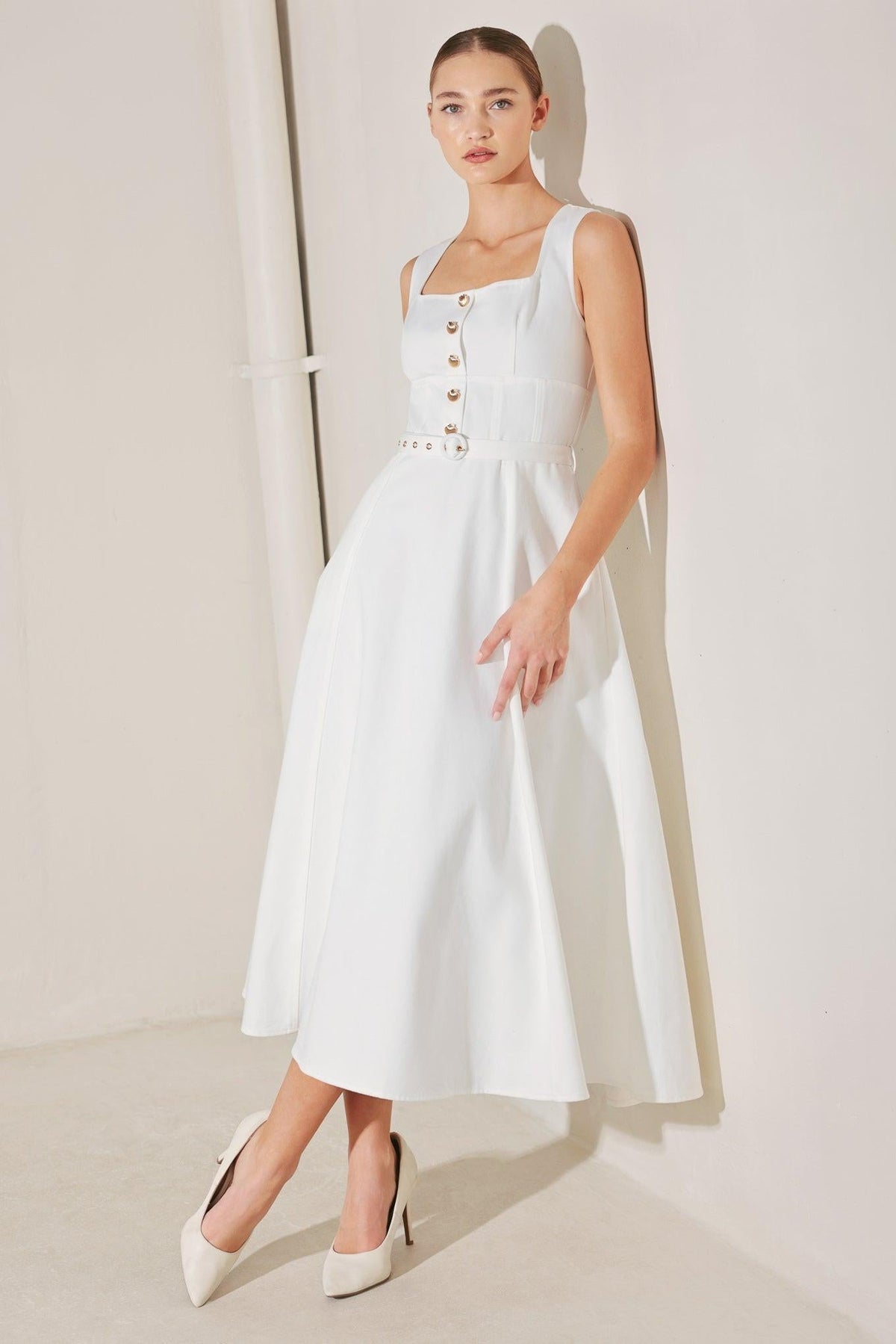 VESTIDO MIDI TEJIDO PARA EVENTOS DE VERANO