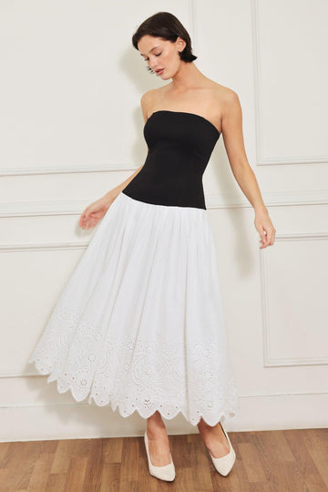 WHITE/BLACK
