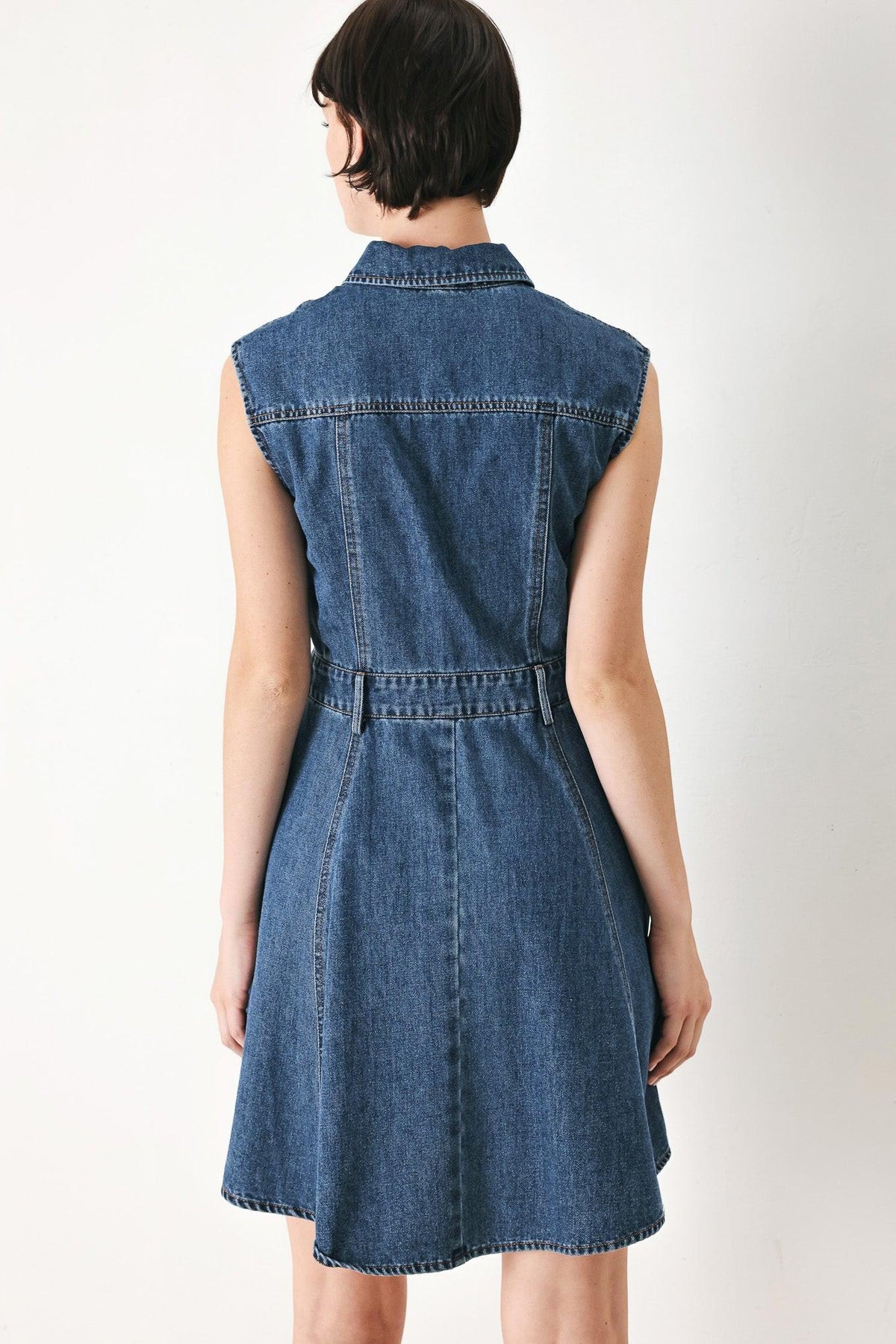 MINIVESTIDO VAQUERO ESTILO CASUAL GLAM