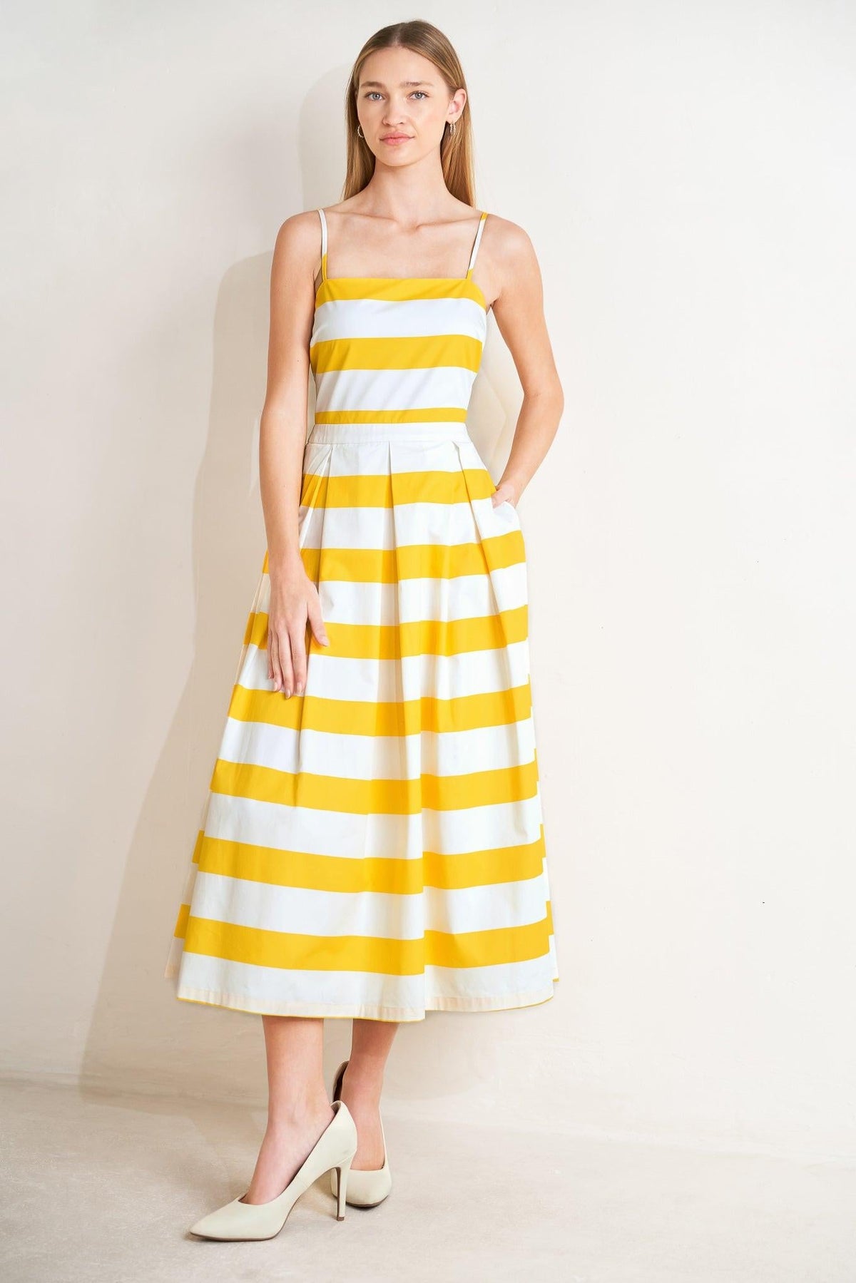 VESTIDO MIDI TEJIDO HONEY GLOW