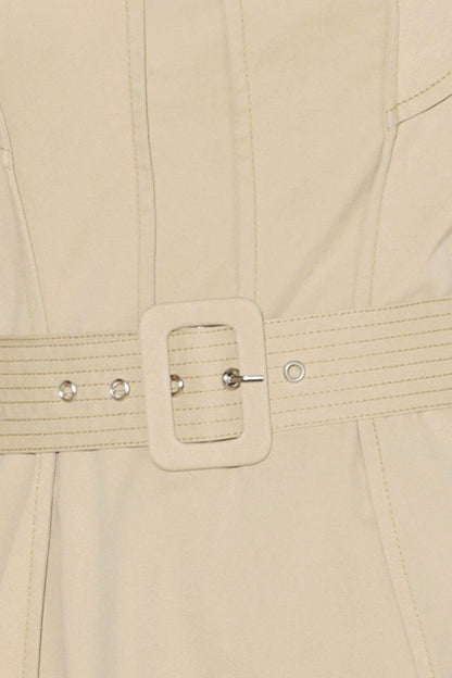 UNDERSTATED ICON WOVEN MIDI DRESS
