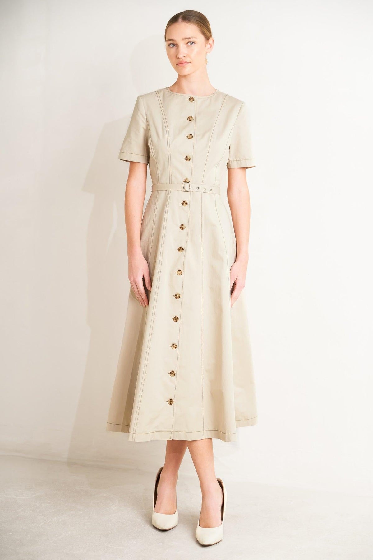 VESTIDO MIDI TEJIDO COMMAND THE ROOM