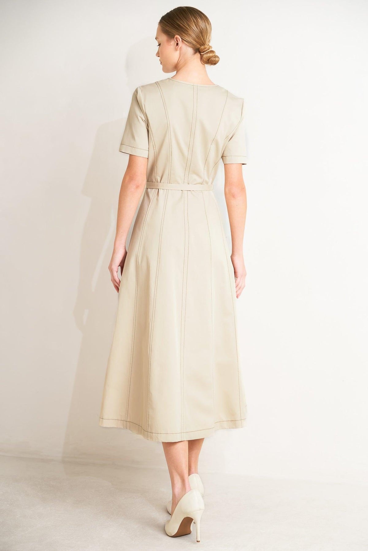 VESTIDO MIDI TEJIDO COMMAND THE ROOM