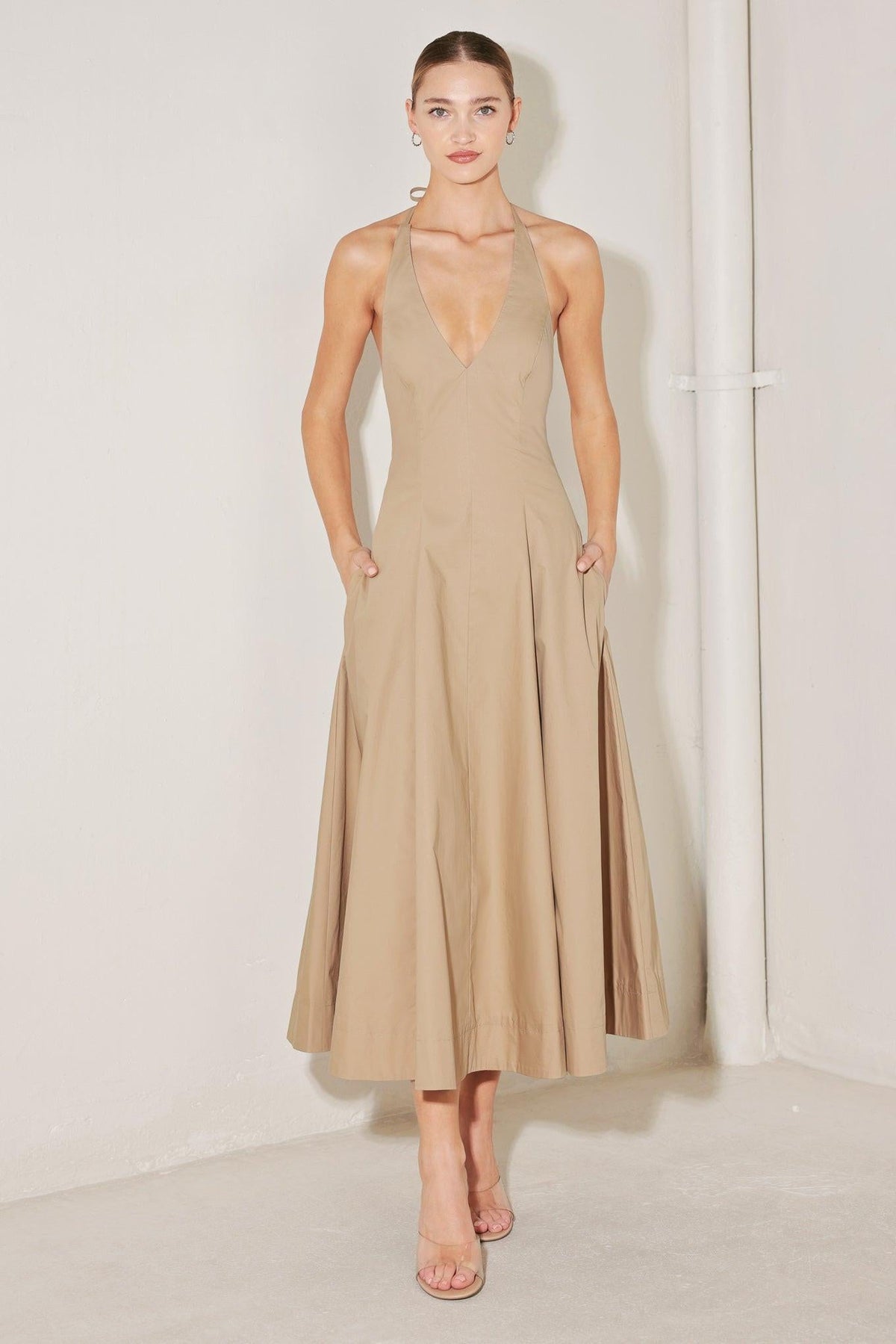 VESTIDO MIDI TEJIDO RESORT MAIN CHARACTER