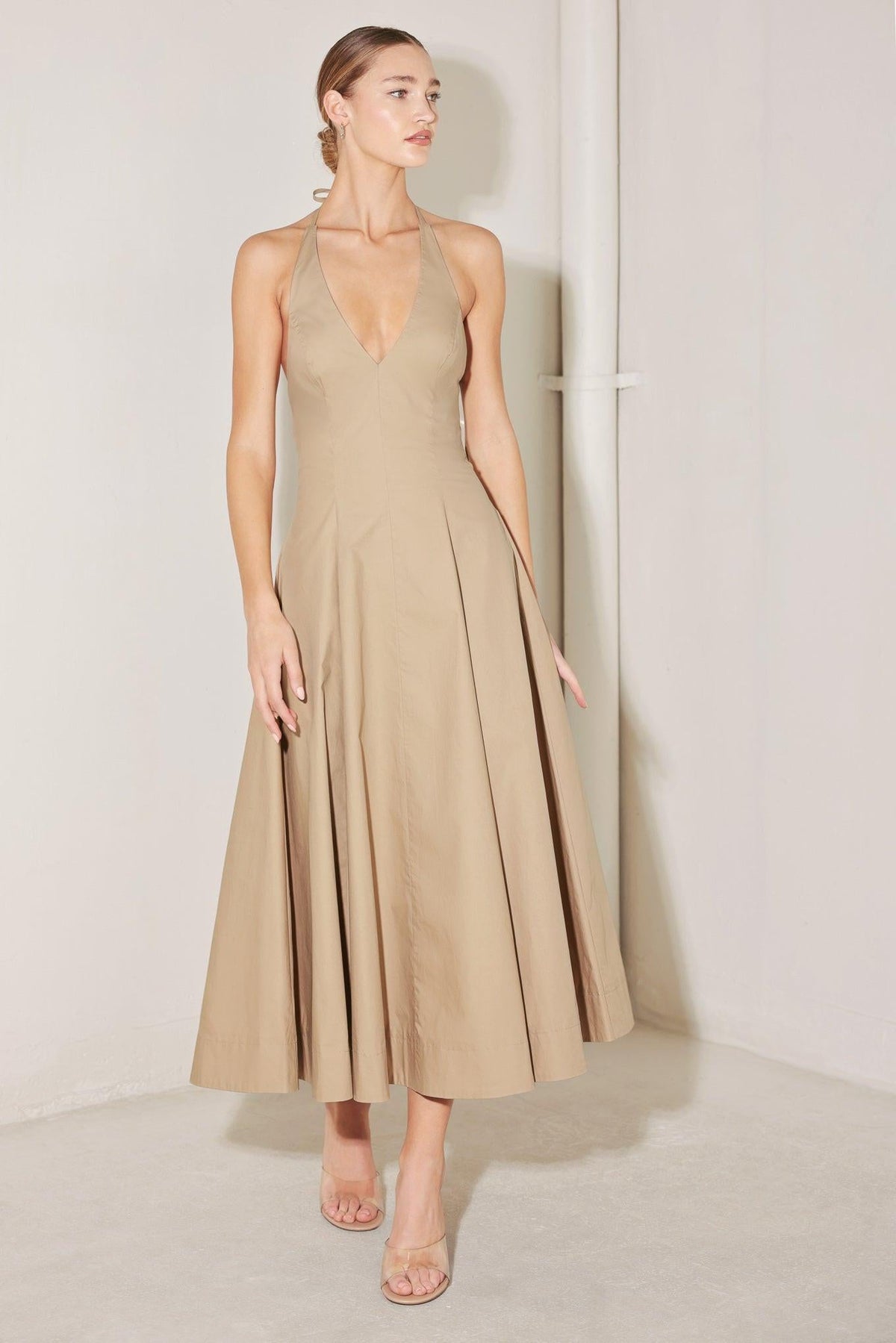 VESTIDO MIDI TEJIDO RESORT MAIN CHARACTER