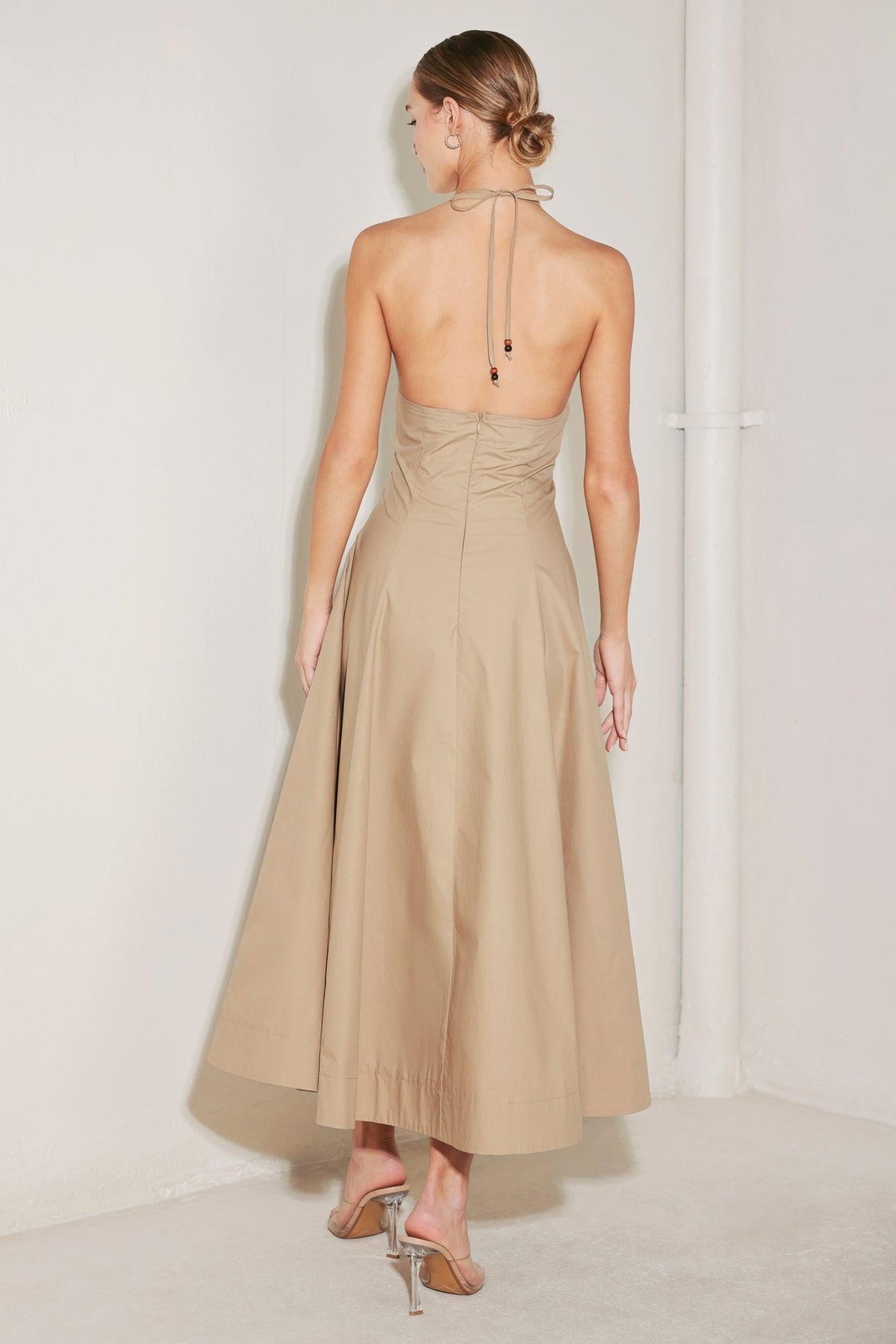 VESTIDO MIDI TEJIDO RESORT MAIN CHARACTER