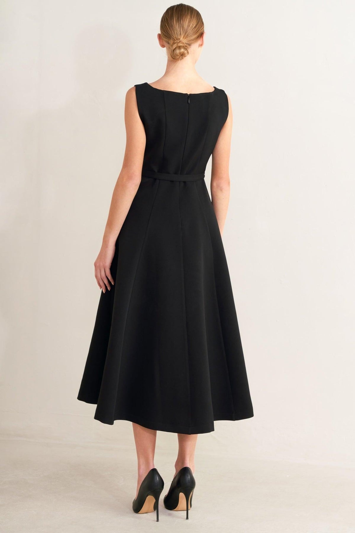 VESTIDO MIDI DE TEJIDO PARIS AFTER DARK