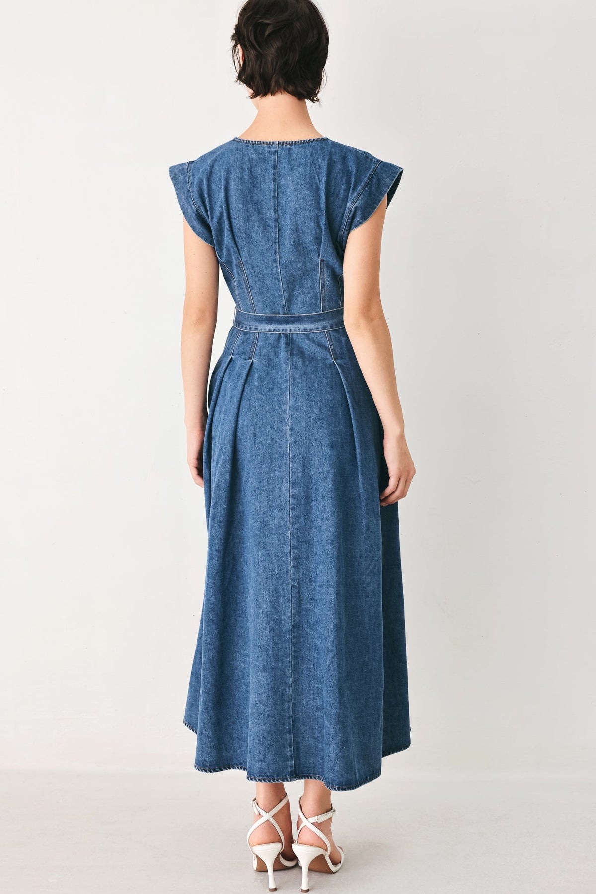 VESTIDO MIDI VAQUERO "DAYDREAM"