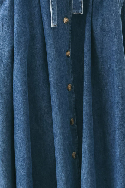 DAYDREAM DENIM MIDI DRESS