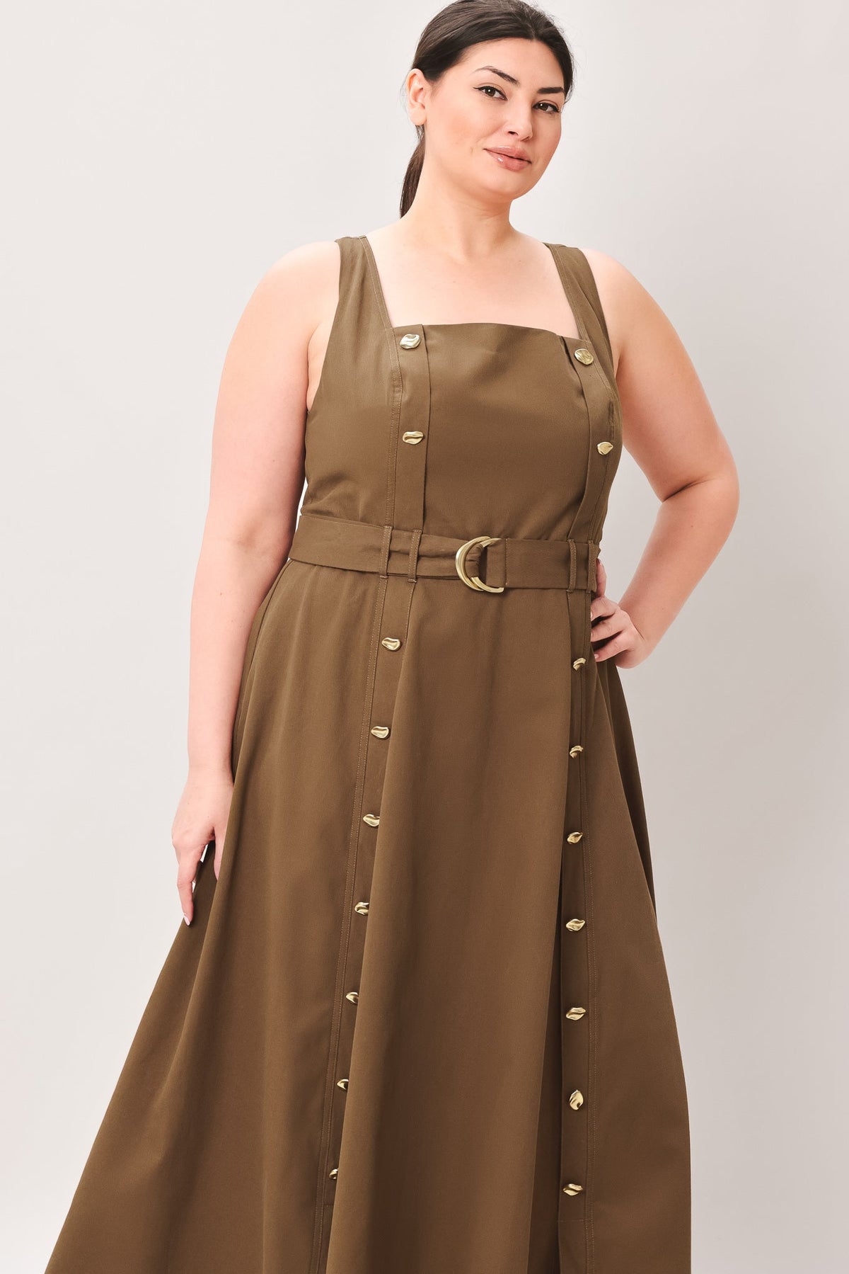 VESTIDO MIDI DE TEJIDO SWEET SIENNA