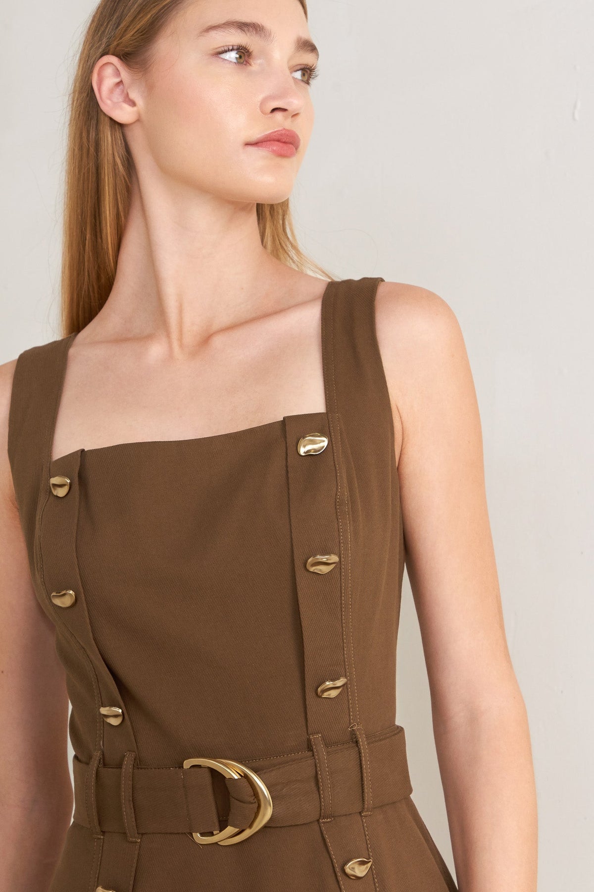 VESTIDO MIDI DE TEJIDO SWEET SIENNA