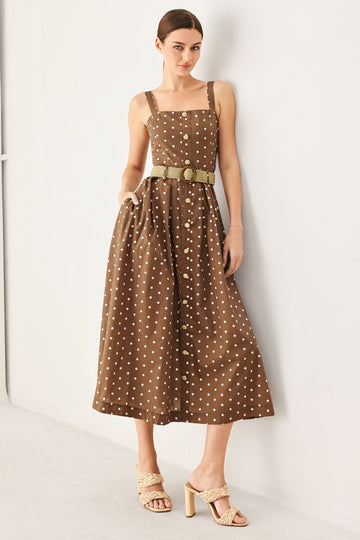 BROWN/WHITE