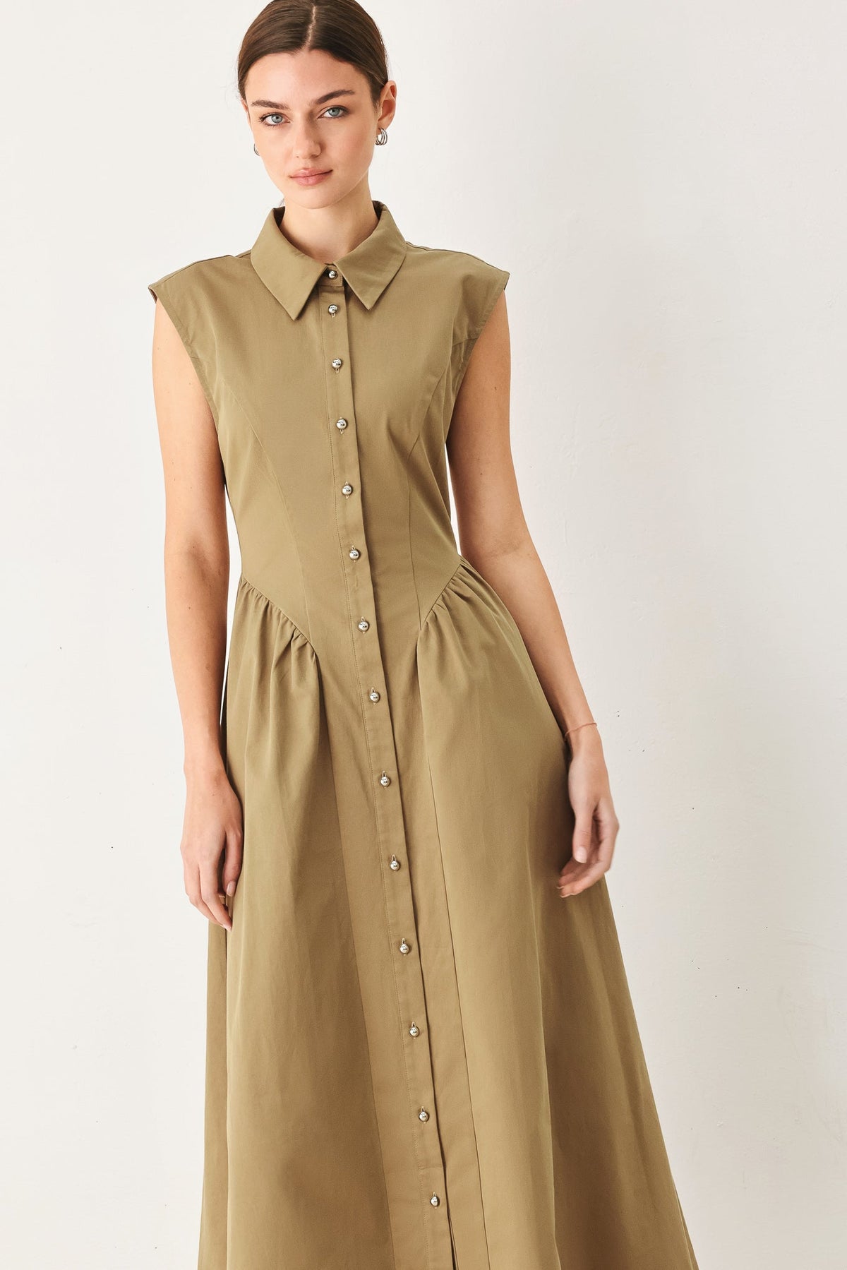 VESTIDO MIDI TEJIDO MOCHA MUSE