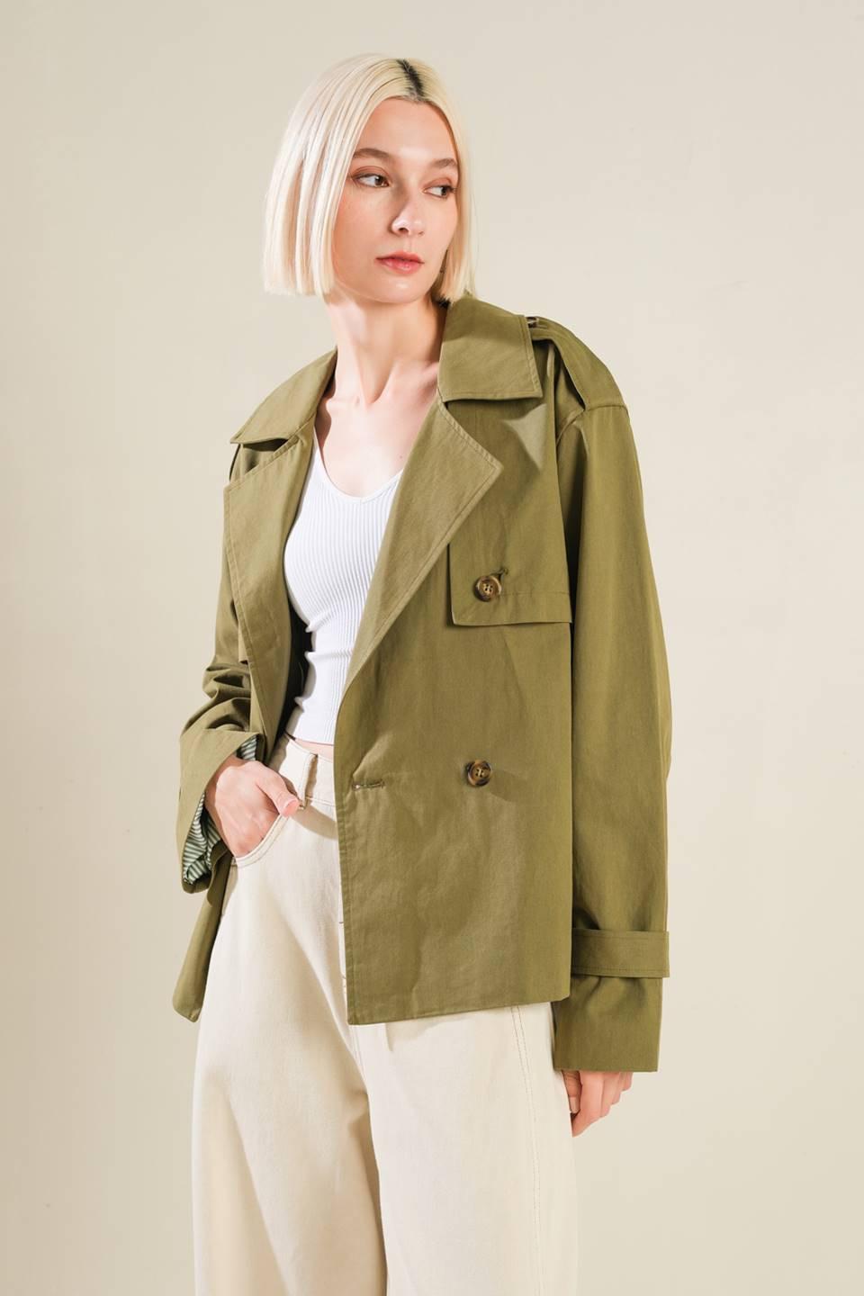 CHAQUETA TEJIDA REFLEJOS OCULTOS