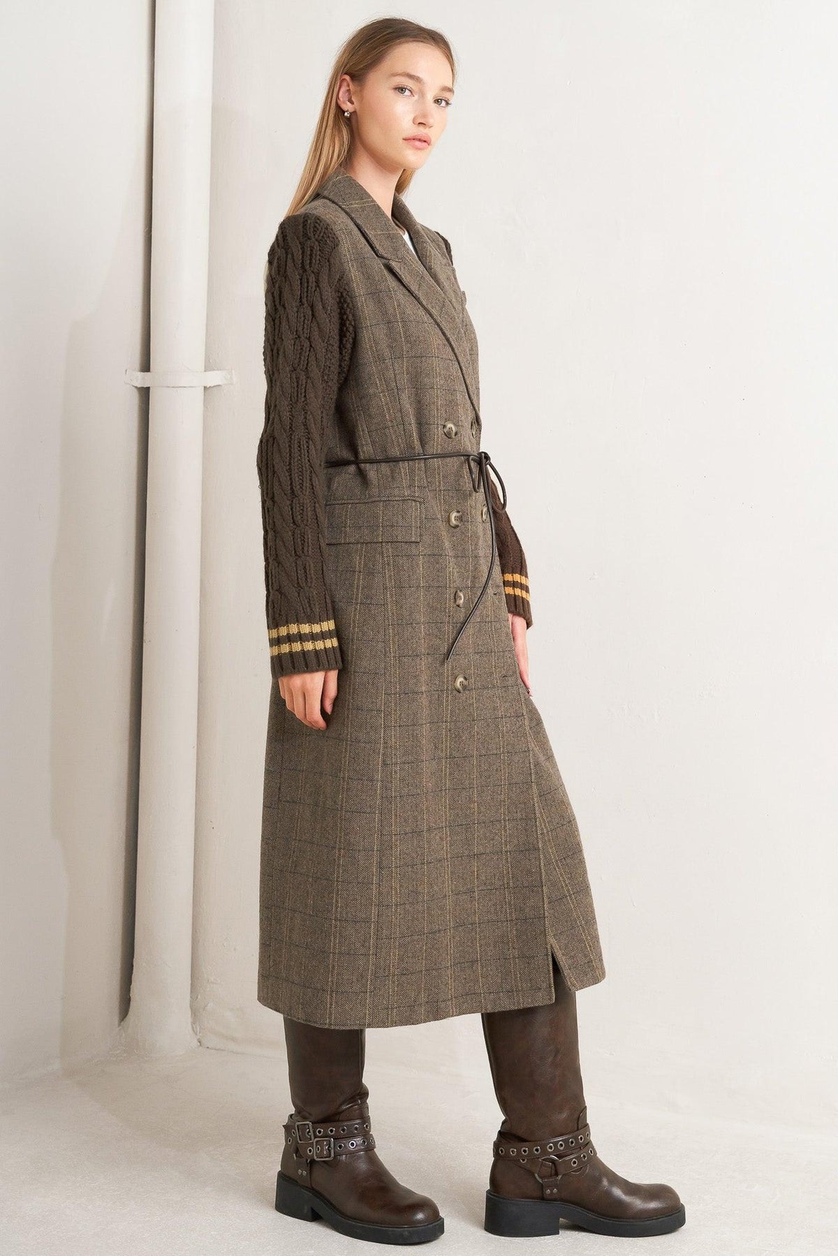 ABRIGO MIDI TEJIDO FIELDLINE HERITAGE