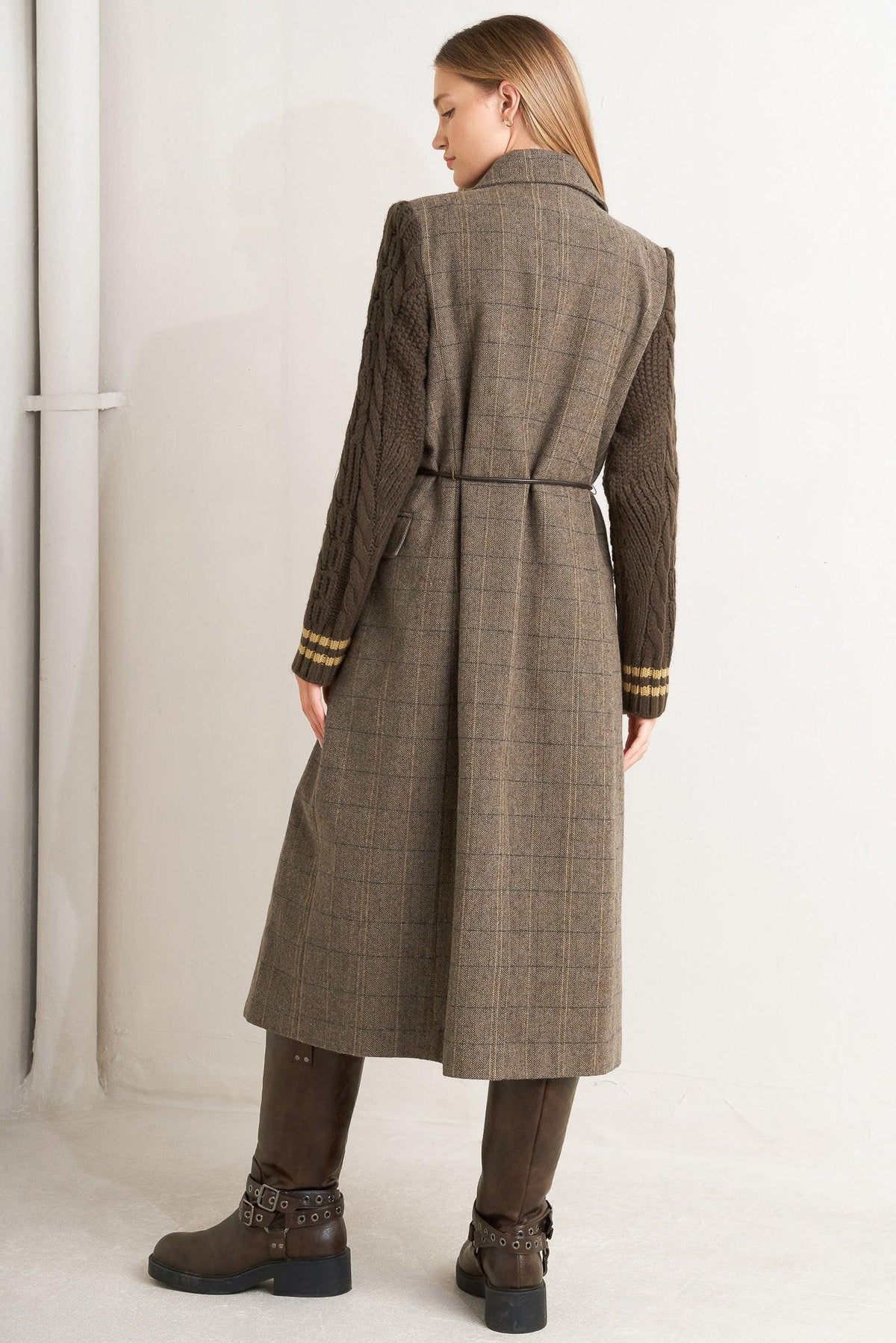 ABRIGO MIDI TEJIDO FIELDLINE HERITAGE