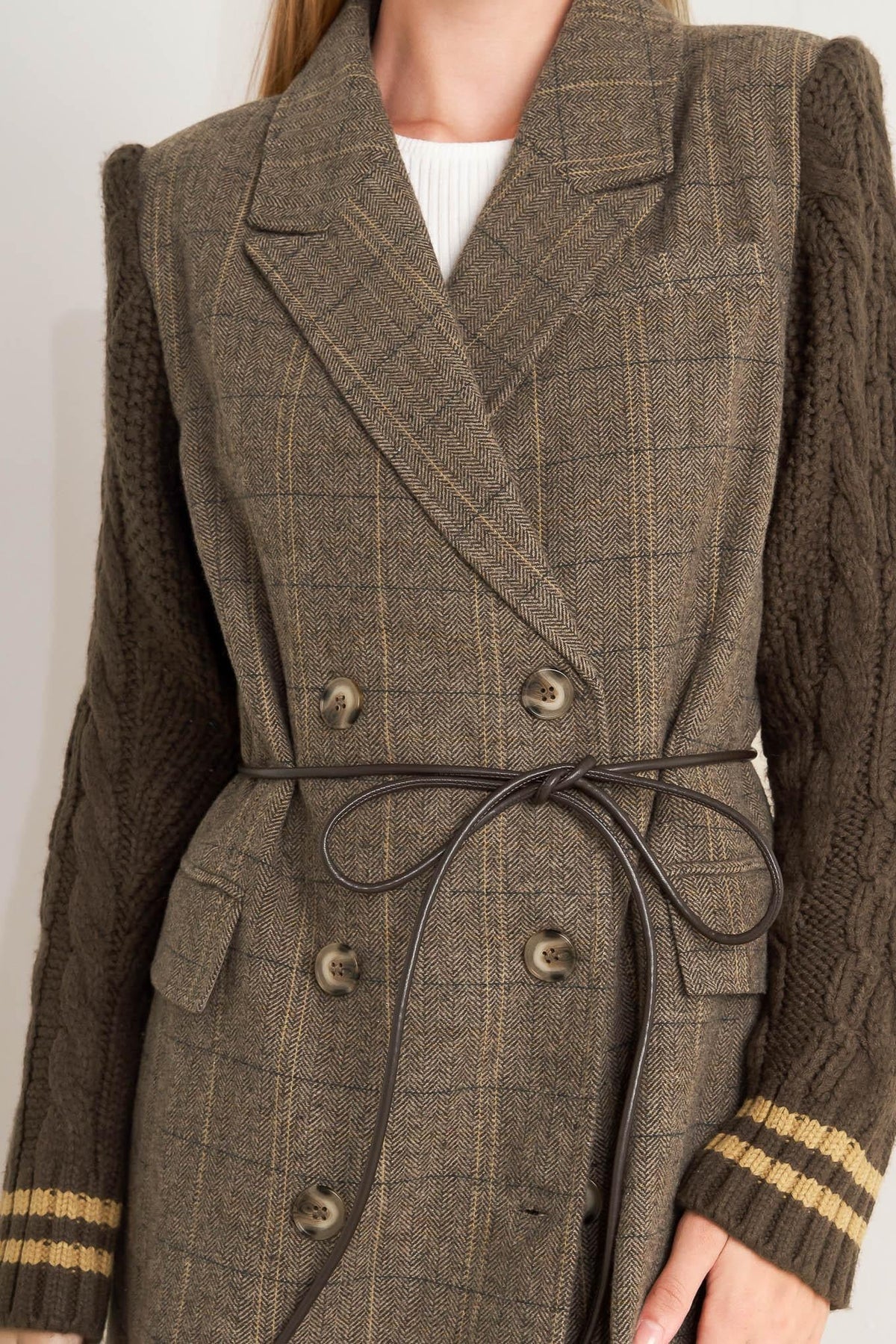 ABRIGO MIDI TEJIDO FIELDLINE HERITAGE
