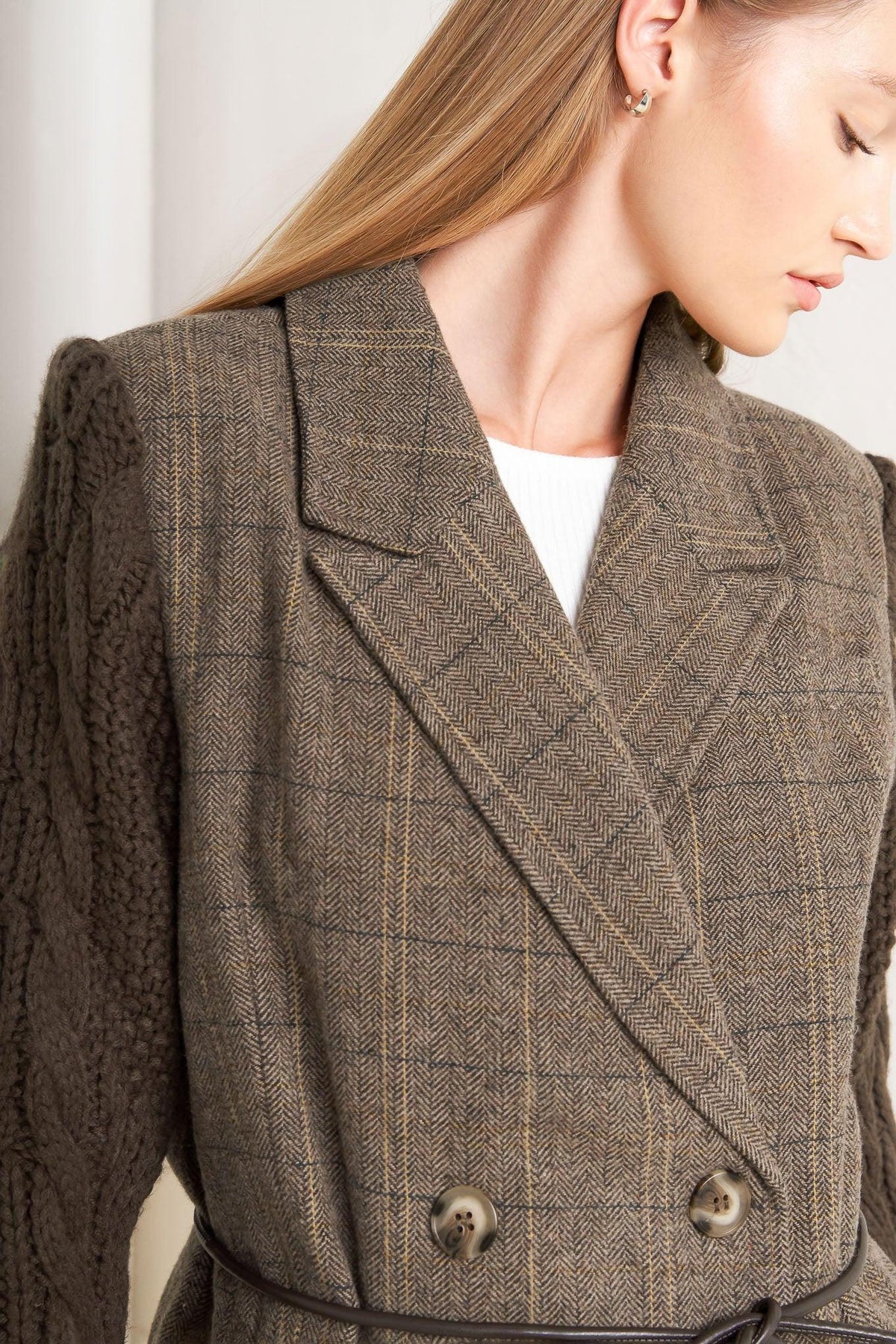 ABRIGO MIDI TEJIDO FIELDLINE HERITAGE