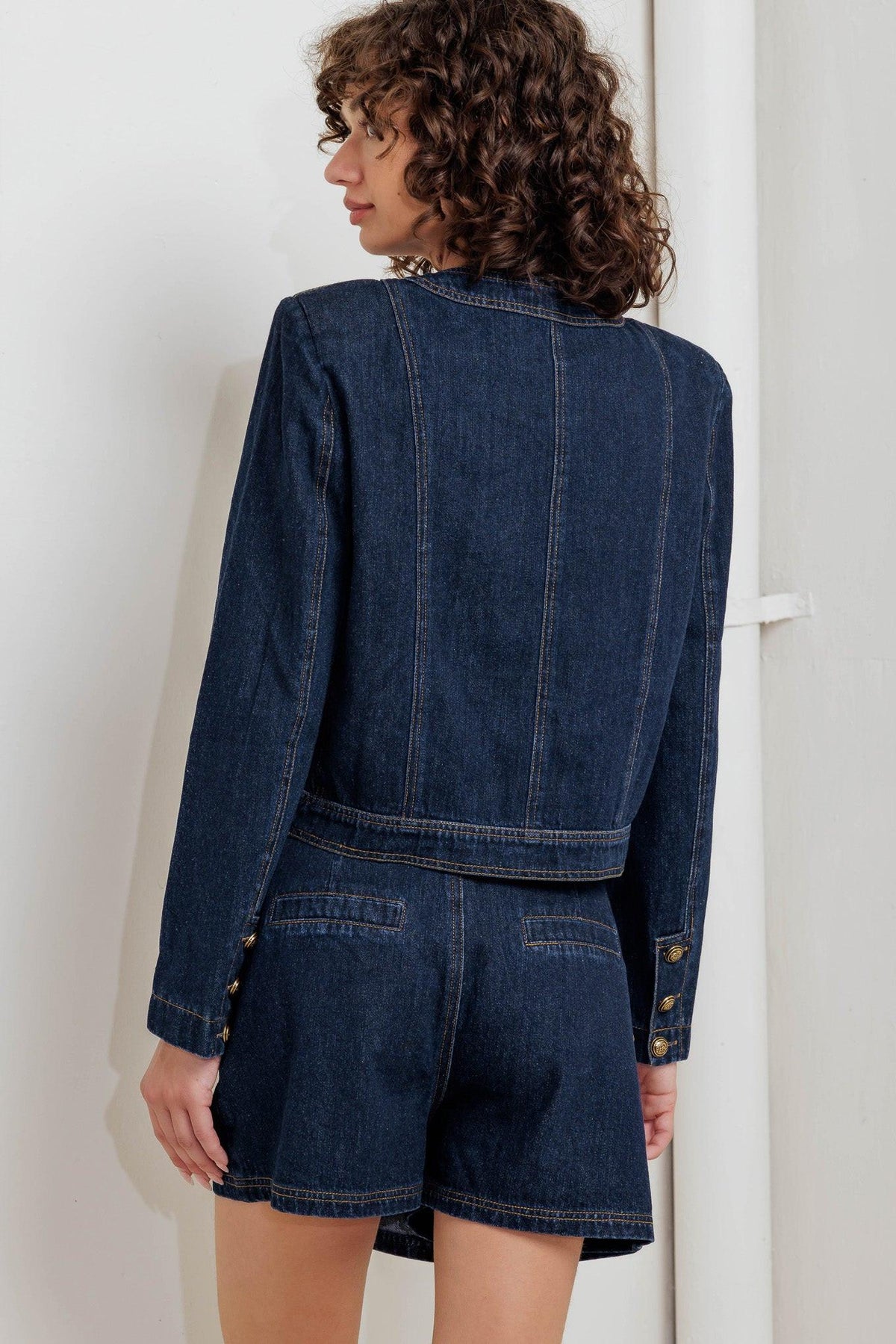 GLAM CODE DENIM JACKET