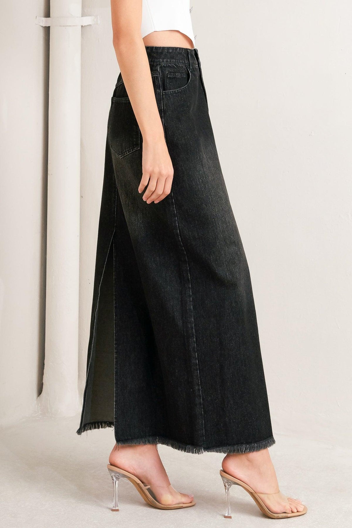 Falda midi vaquera TALK ABOUT BEAUTY