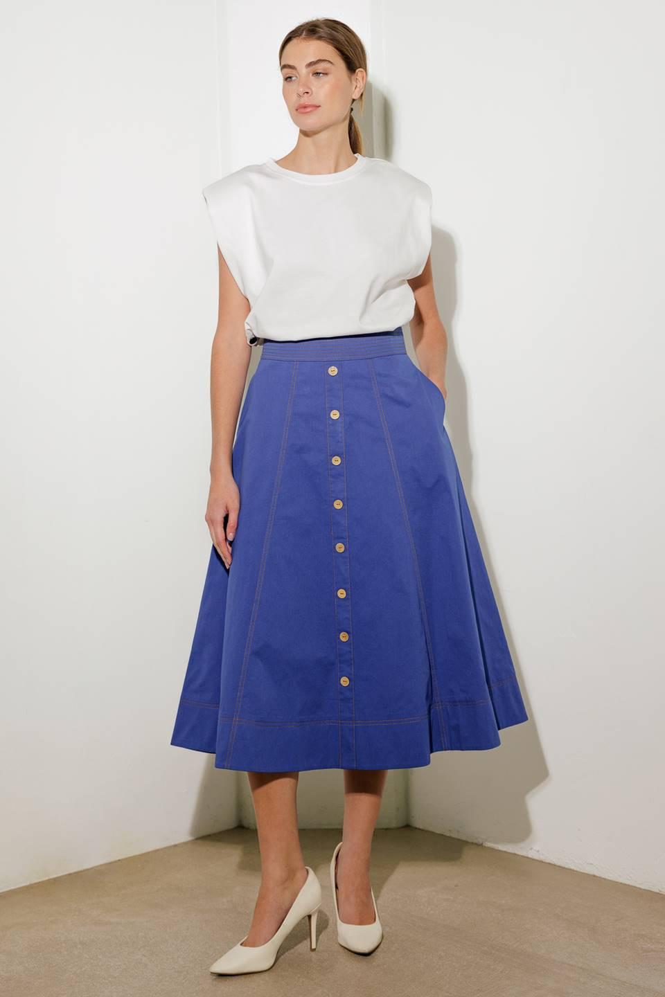 FALDA MIDI ELEGANCIA ENCANTADA