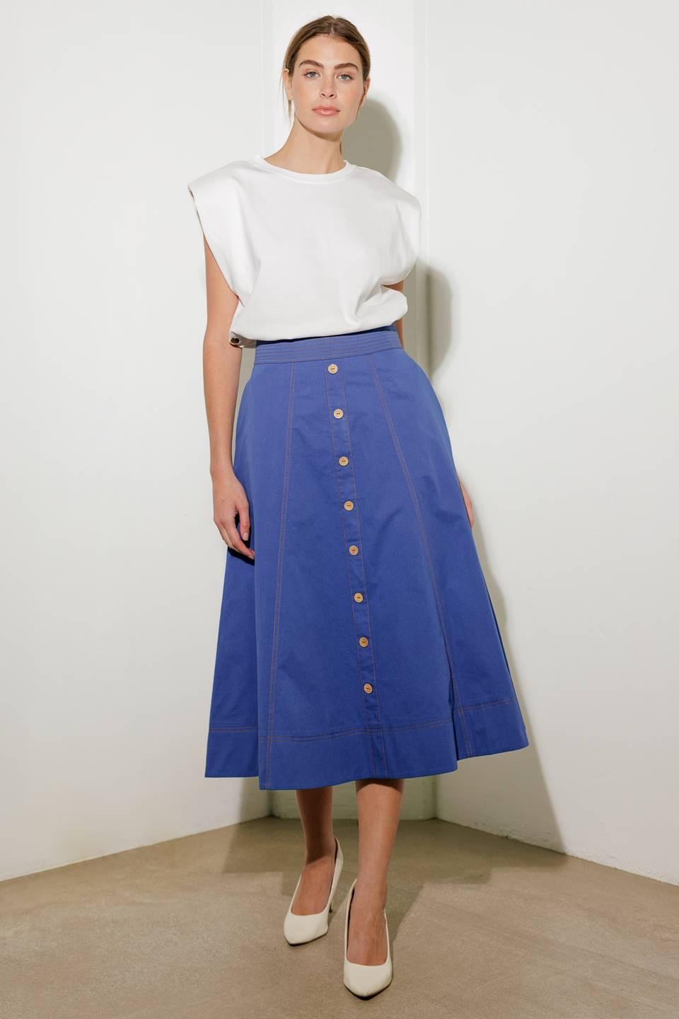FALDA MIDI ELEGANCIA ENCANTADA