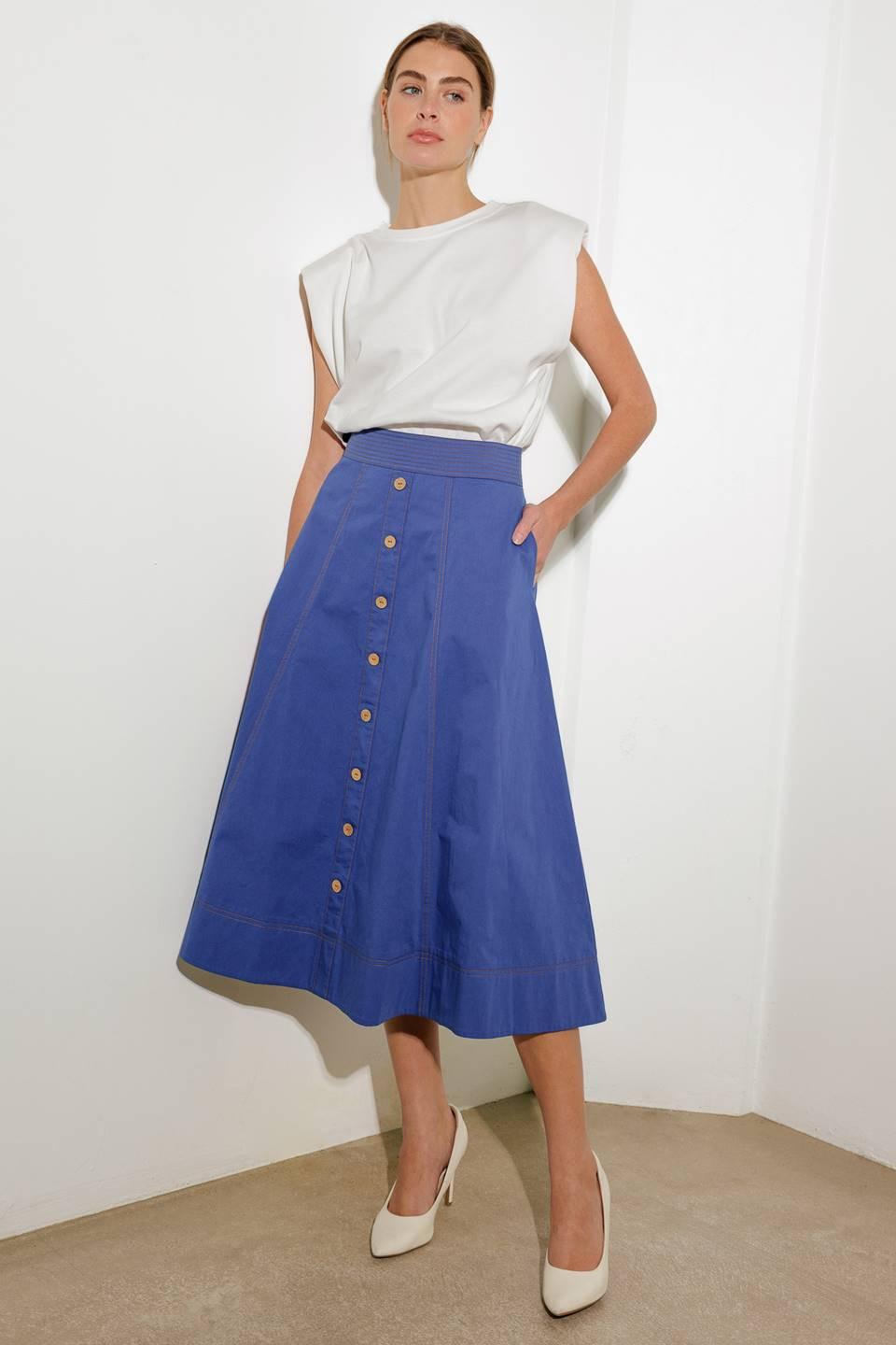 FALDA MIDI ELEGANCIA ENCANTADA