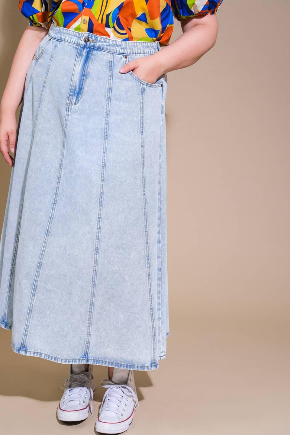 FALDA MIDI VAQUERA "URBAN COWGIRL"