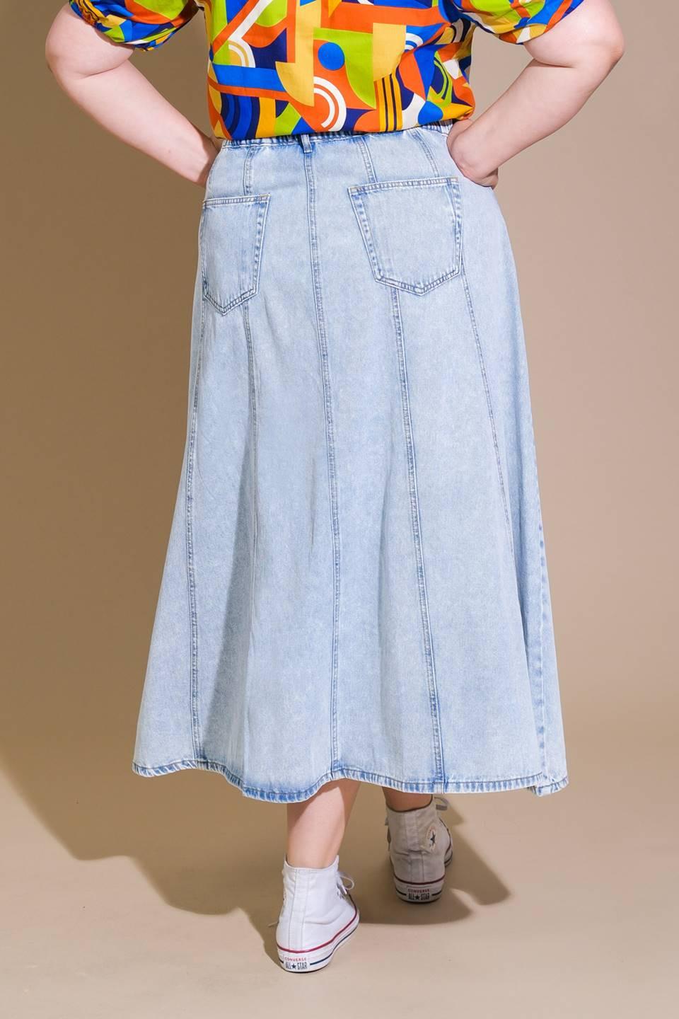 FALDA MIDI VAQUERA "URBAN COWGIRL"