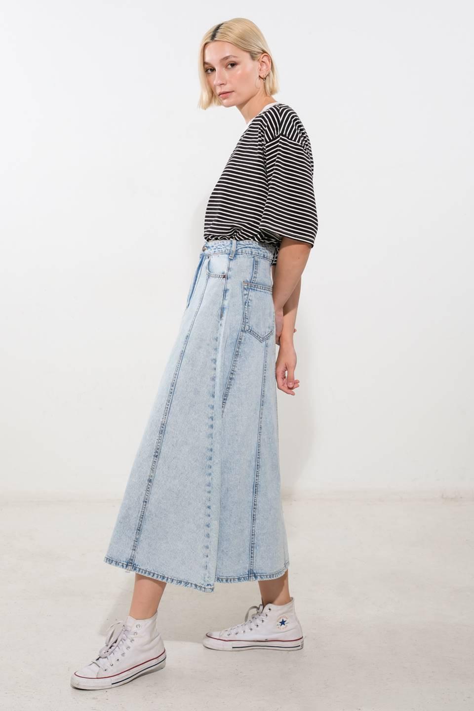 FALDA MIDI VAQUERA "URBAN COWGIRL"