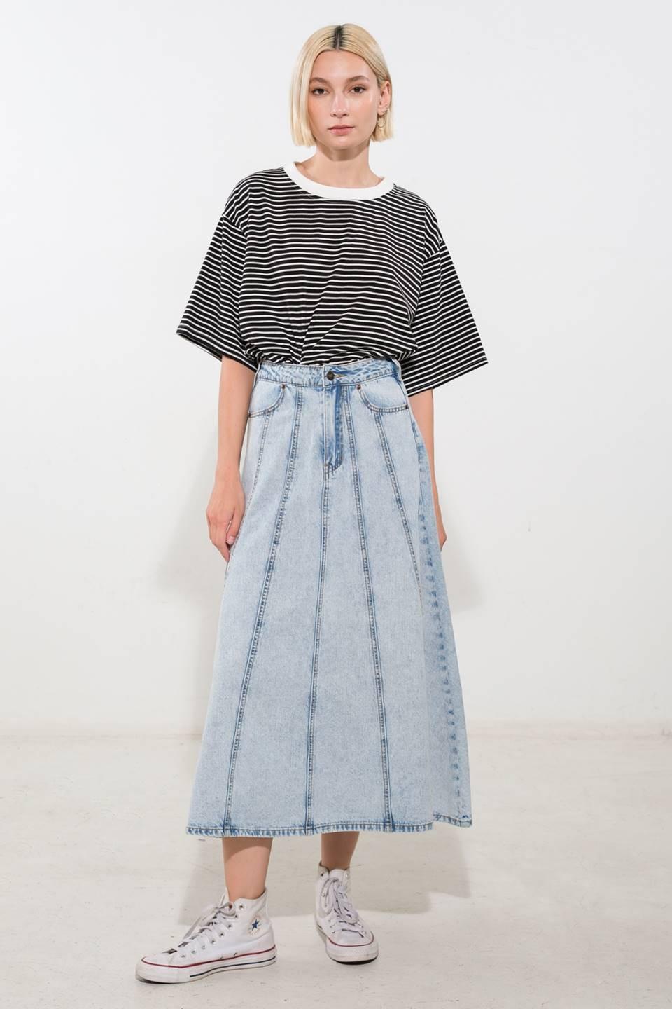 FALDA MIDI VAQUERA "URBAN COWGIRL"