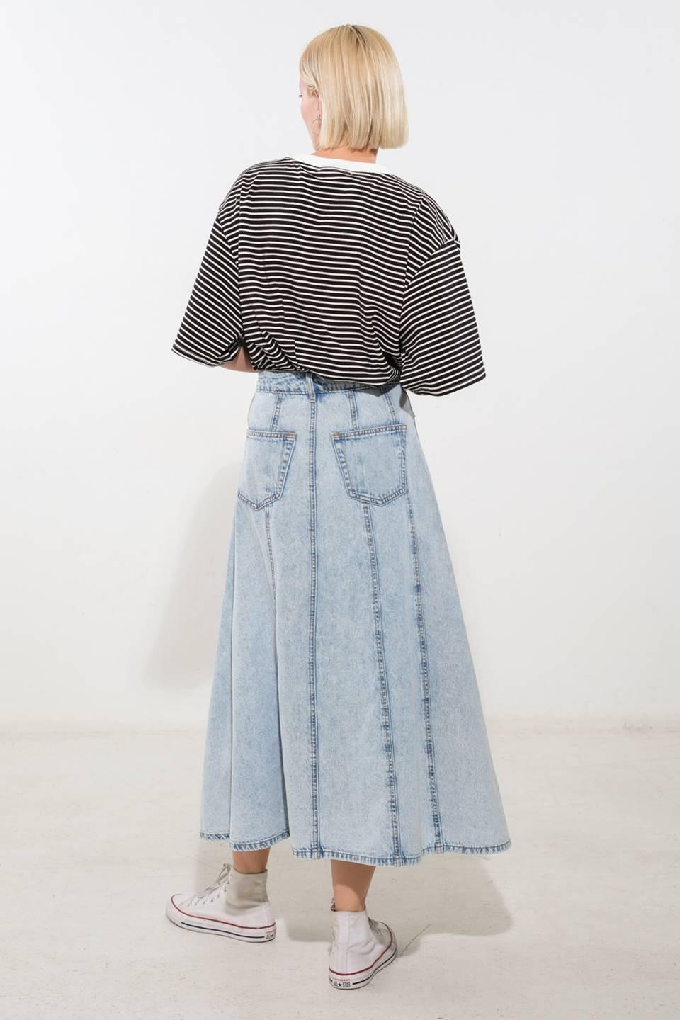 FALDA MIDI VAQUERA "URBAN COWGIRL"