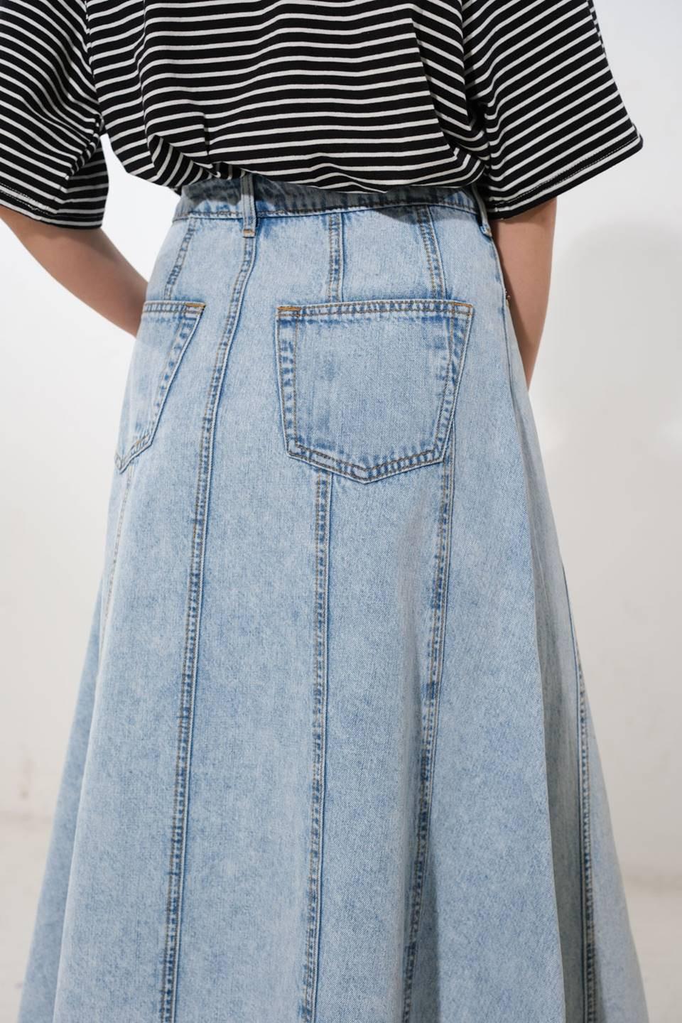 FALDA MIDI VAQUERA "URBAN COWGIRL"