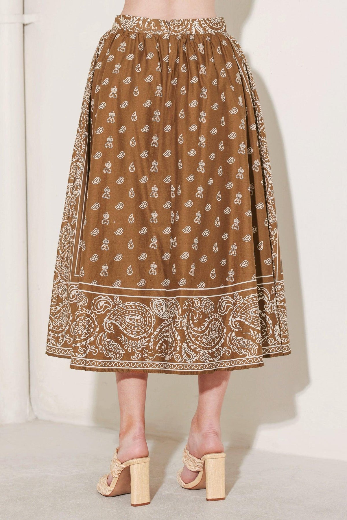 FALDA MIDI COMPLETA TEJIDA CUANTOS MÁS, MEJOR