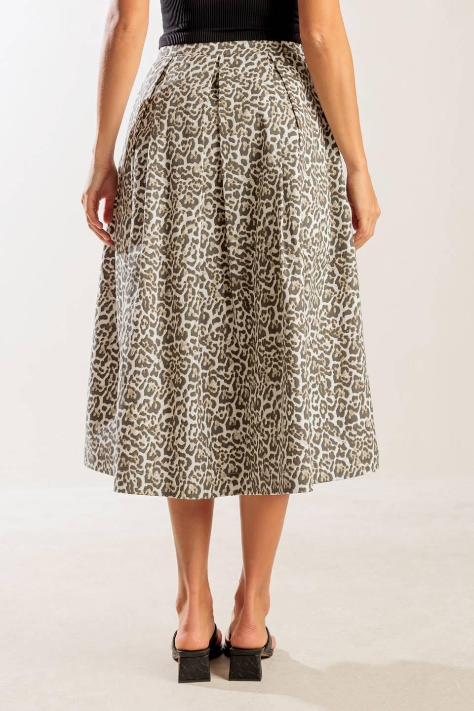 FALDA MIDI COMPLETA TEJIDA ALGO ESPECIAL
