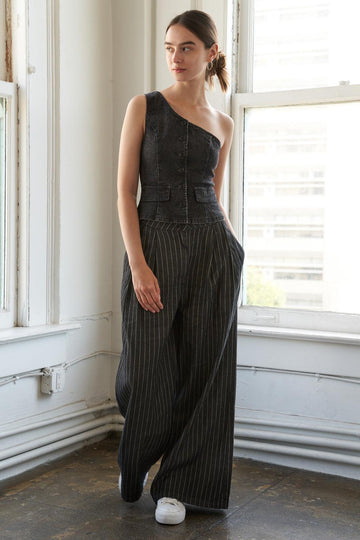 BLACK STRIPED