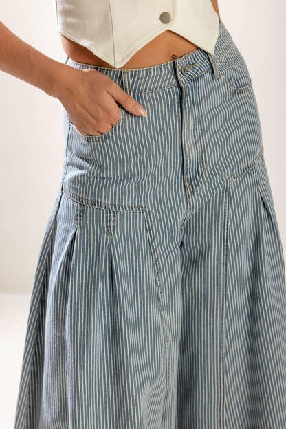 ROOFTOP ROMANCE DENIM PANTS